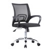 Sillón de oficina FISS NEW (M), negro, basculante