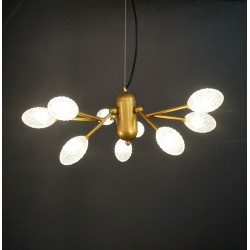 Lámpara URANO, colgante, metal, acrílica