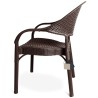 Sillón TORREMOLINOS, apilable, patas metálicas