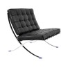 Silla BARNA (T), diseño, acero inoxidable
