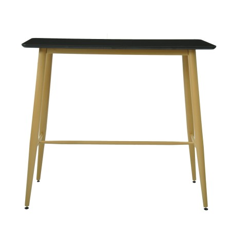Mesa alta GOBBI, metal, negra