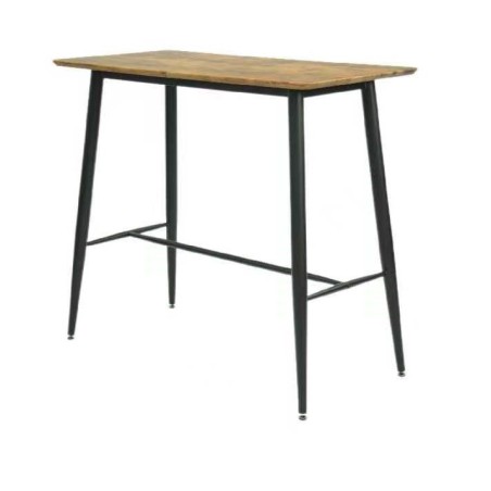 Mesa alta NITRA, metal, tapa DM 6064 vintage