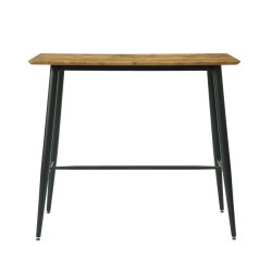Mesa alta NITRA, metal, tapa DM 6064 vintage