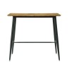 Mesa alta NITRA, metal, tapa DM 6064 vintage