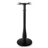 Base de mesa TÁMESIS, alta, negra, 43 cms de diámetro