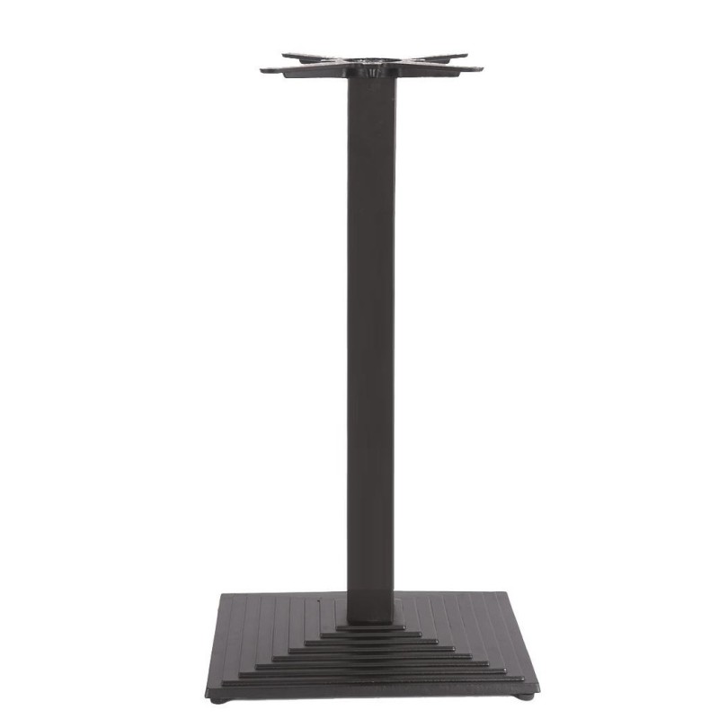 Base de mesa TIBER, alta, negra, base de 55 x 44 cms