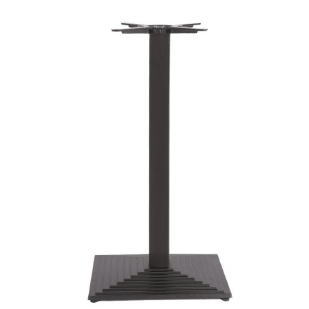 Base de mesa TIBER, alta, negra, base de 55 x 44 cms