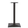 Base de mesa TIBER, alta, negra, base de 55 x 44 cms