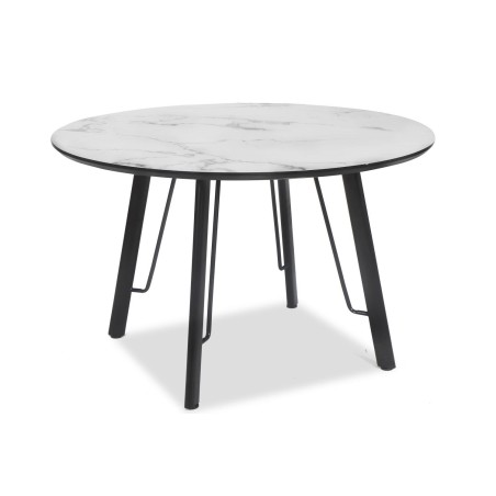 Mesa BIAGIO, metal, tapa DM imitación mármol
