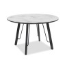 Mesa BIAGIO, metal, tapa DM imitación mármol