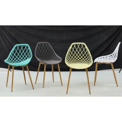 Silla STRAUSS, metal