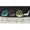 Silla STRAUSS, metal