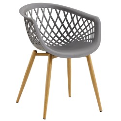 Sillón STRAUSS, metal