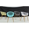 Sillón STRAUSS, metal