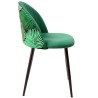 Silla FLORAL, metal