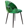 Silla FLORAL, metal