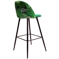 Taburete FLORAL, metal