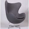 Sillón EG, fibra de vidrio, basculante