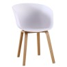 Sillón AWAK, madera curvada