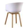 Sillón AWAK, madera curvada