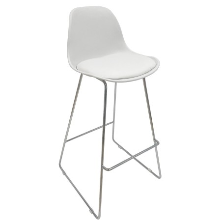 Taburete TOW FIBB, cromado