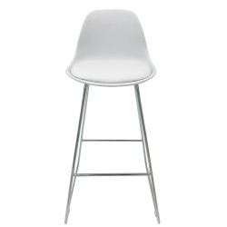 Taburete TOW FIBB, cromado