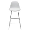 Taburete TOW FIBB, cromado