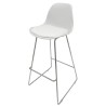 Taburete TOW FIBB, cromado