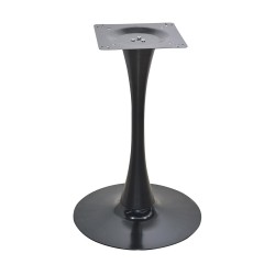 Base de mesa TULIP ( TO ), negra, base de 50 cms de diámetro