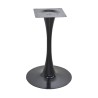 Base de mesa TULIP ( TO ), negra, base de 50 cms de diámetro