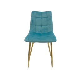 Silla SHAYLA, metal, dorado