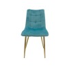 Silla SHAYLA, metal, dorado