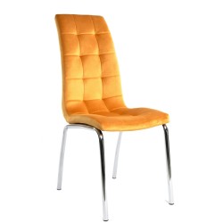 Silla AROA, cromada