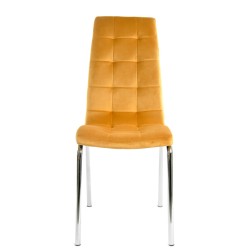 Silla AROA, cromada