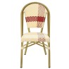 Silla GARNIER, apilable, aluminio