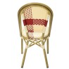 Silla GARNIER, apilable, aluminio