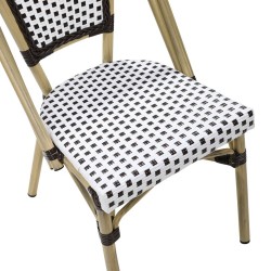 Silla PARIS, apilable, aluminio