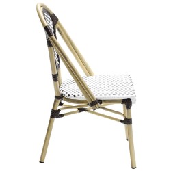 Silla PARIS, apilable, aluminio