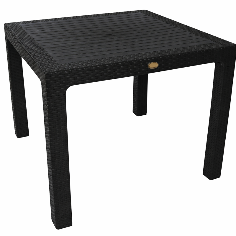 Mesa MIJAS, polipropileno negro