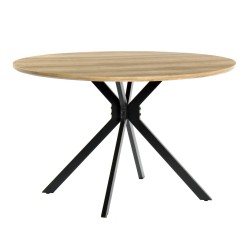 Mesa MINERVA NEW, metal, madera