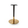 Base de mesa VERSALLES NEW, dorada y negra, 43 cms de diámetro