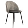 Silla ETNA, metal negro
