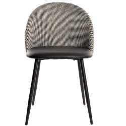 Silla ETNA, metal negro