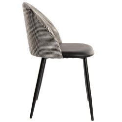 Silla ETNA, metal negro