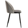 Silla ETNA, metal negro