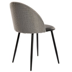 Silla ETNA, metal negro