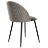 Silla ETNA, metal negro