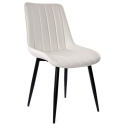 Silla YUCCA, metal negro