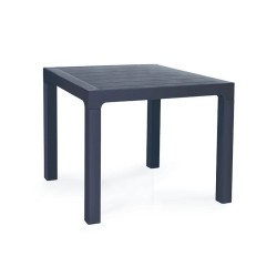 Mesa TROPICAL, lisa, polipropileno antracita