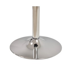 Base de mesa CRISS NEW, alta, cromada, base 45 cms diámetro